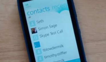 Un video conferma il funzionamento di Skype sul Nokia Lumia 610