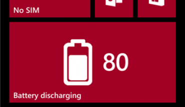 Battery Level, controlla la percentuale di carica del tuo Windows Phone 8