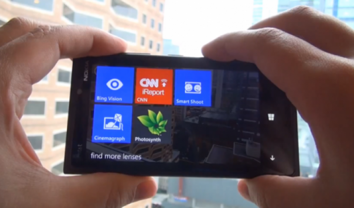 Le “Camera Lenses” potrebbero essere implementate anche in Windows Phone 7.8