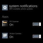 Windows Phone Blue screenshot