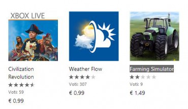 Red Stripe Deals: Civilization Revolution (gioco Xbox), Weather Flow e Farming Simulator disponibili a prezzi scontati