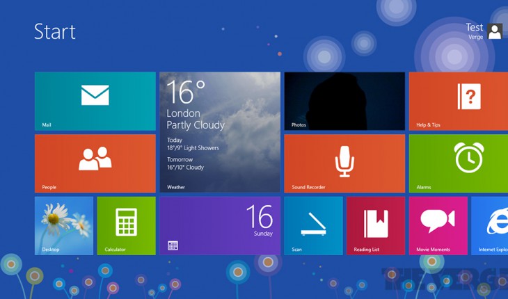 Nuovi dettagli e screenshot di Windows 8.1 per tablet e PC