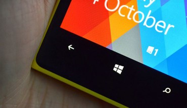 Rumor: i tasti “indietro”, “Start” e “cerca” di Windows Phone potrebbero essere sostituiti da tasti virtuali sul display