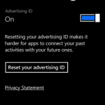 Advertising ID