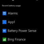 Battery Power Sense