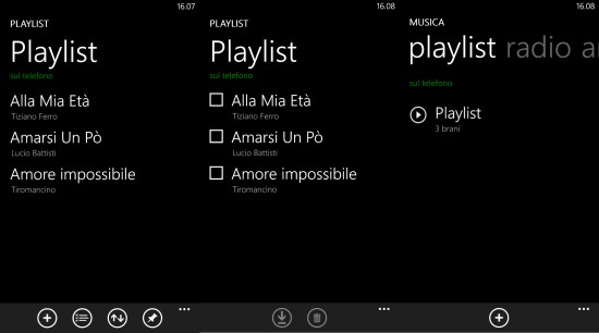 Creare Playlist con Xbox Music