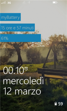 myBattery Lockscreen
