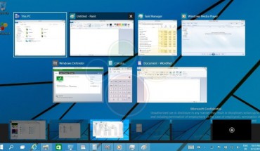 Windows 9, video anteprima dei Desktop virtuali multipli in azione