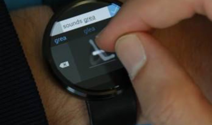 Analog Keyboard Project, la tastiera virtuale di Microsoft Research per i dispositivi Android Wear