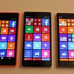 Lumia 735, 830 e 930