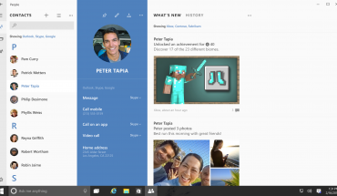 Skype sarà integrato nell’Hub Messaggi di Windows 10