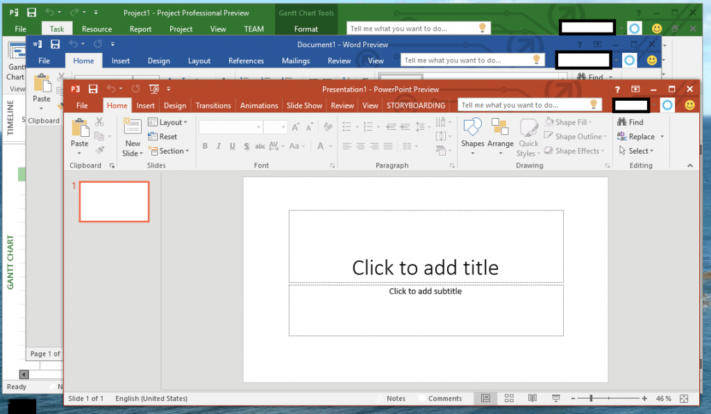 microsoft outlook 2016 preview