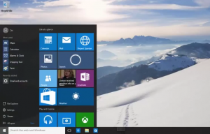 Build 10125 di Windows 10 Preview per PC