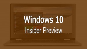 Windows 10 PC Preview