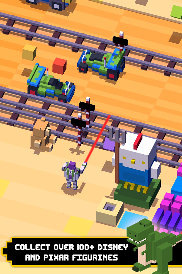 on crossy road is piffle on pc