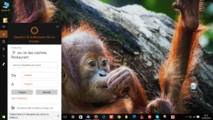 Cortana Traduzione Simultanea