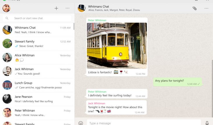 WhatsApp rilascia il client per Windows Desktop (Win32) e per Mac