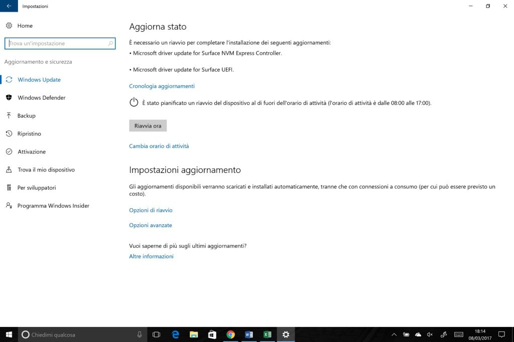 Update Surface Pro 4