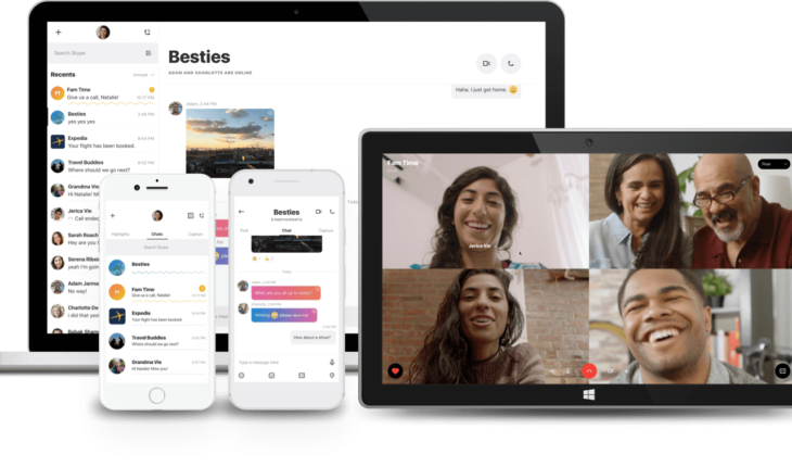 Skype si rinnova: nuove funzioni e nuova veste grafica (ma prima su Android e iOS!)