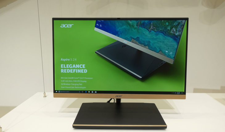 Aspire S24, video anteprima da IFA 2017 del nuovo All-In-One di Acer