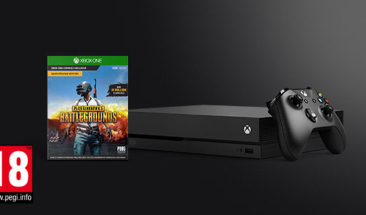 Offerta Microsoft Store: acquista Xbox One X e avrai in regalo Playerunknown’s Battlegrounds