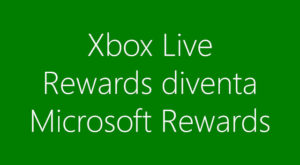 Xbox Live Rewards diventerà Microsoft Rewards